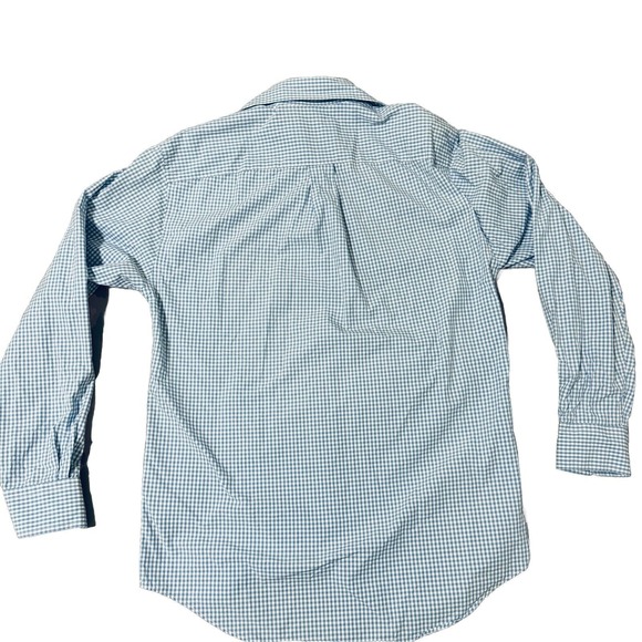 VINEYARD VINES Button Shirt Men's Small Blue Ian Slim Fit Tucker Whale Plaid - Picture 6 of 7
